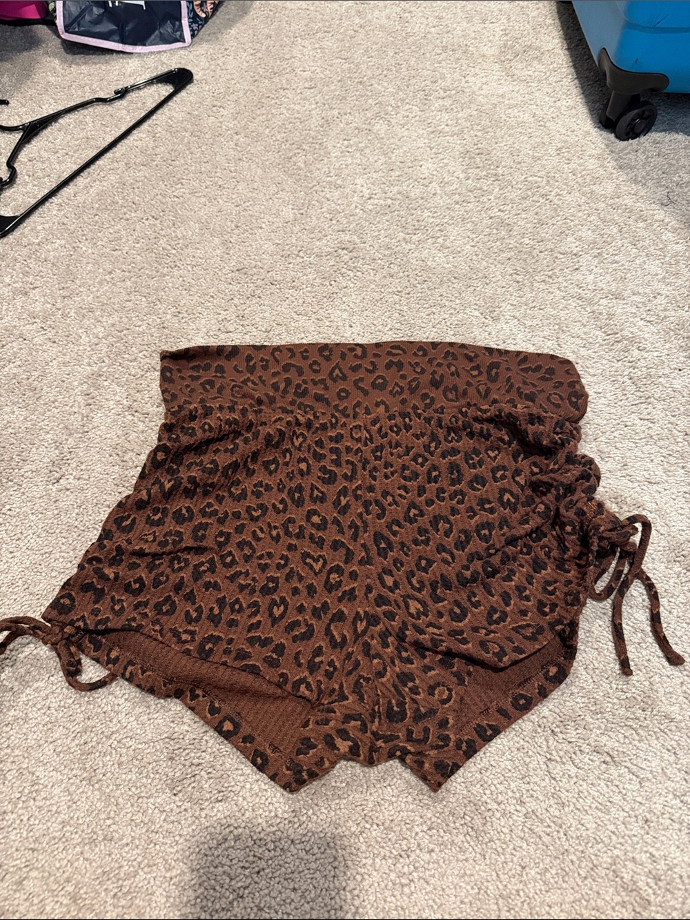 PINK Victoria's Secret Brown Leopard Print shorts